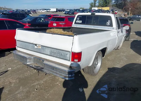 1986 Chevrolet C10 from USA, damaged, VIN 1GCDC14H0GF429127